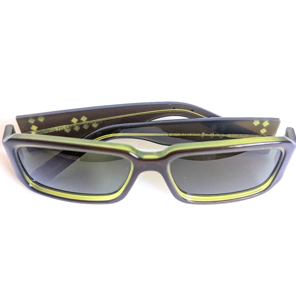 Bottega Veneta Rectangular Luxury Sunglasses Brow… - image 4